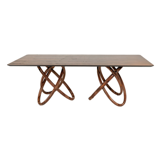 Cyan Design 11756 Elo Dining Table - Dark Brown And Natural