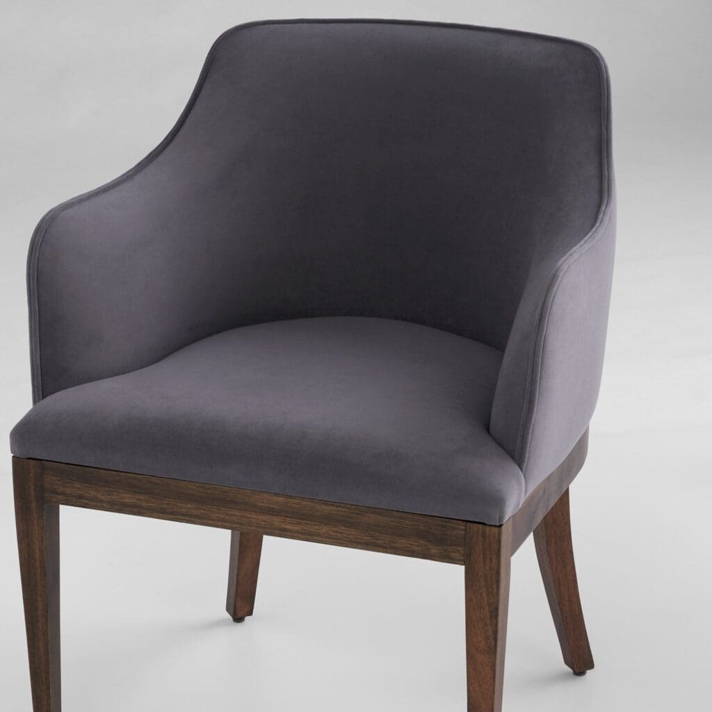 Cyan Design 11759 Dublin Chair - Dark Brown And Medium Grey