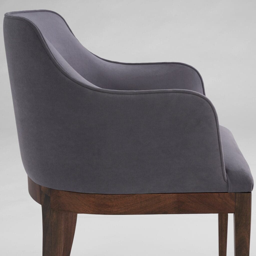 Cyan Design 11759 Dublin Chair - Dark Brown And Medium Grey