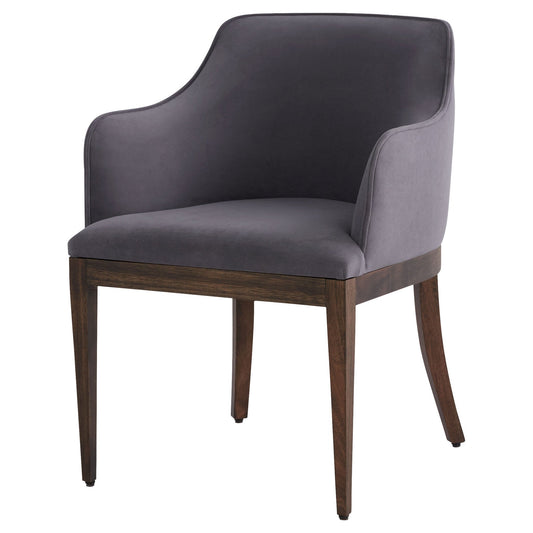 Cyan Design 11759 Dublin Chair - Dark Brown And Medium Grey