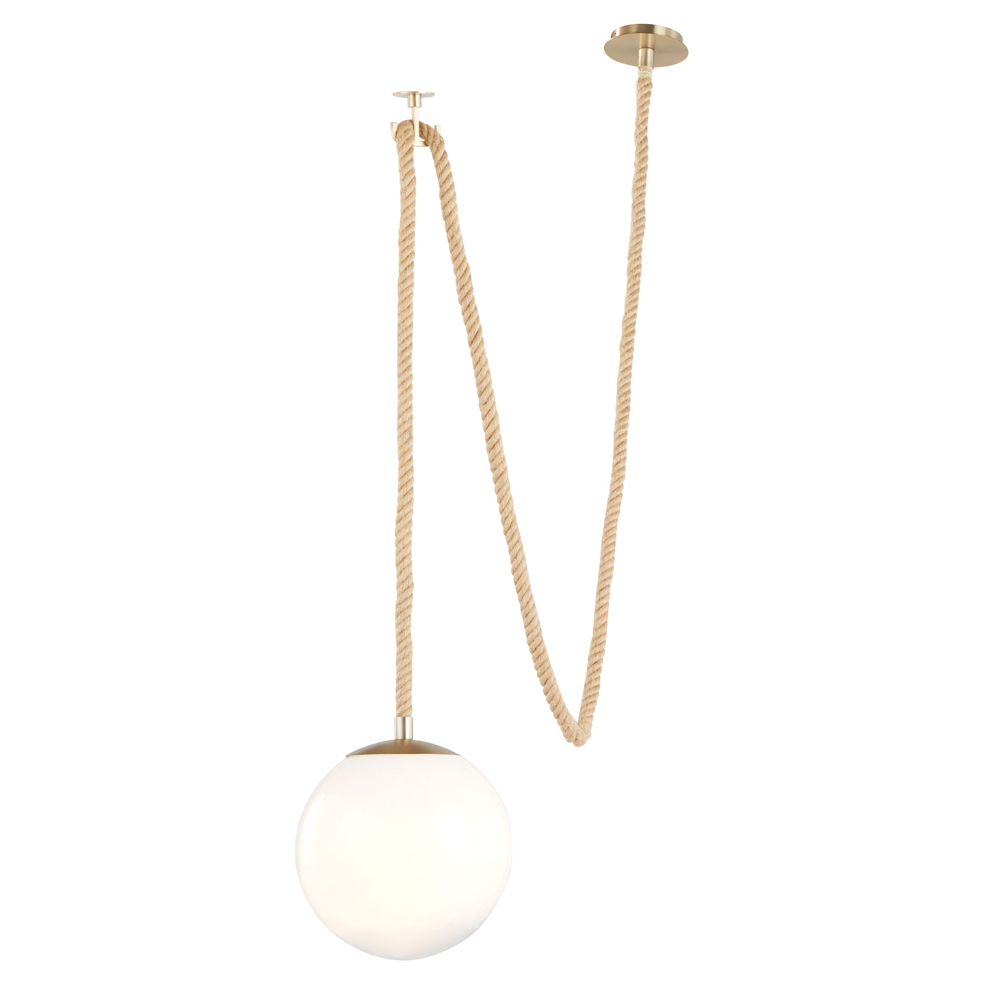 Cyan Design 11761 Rockport 1-Light Rockport 1-Light Pendant - Brass