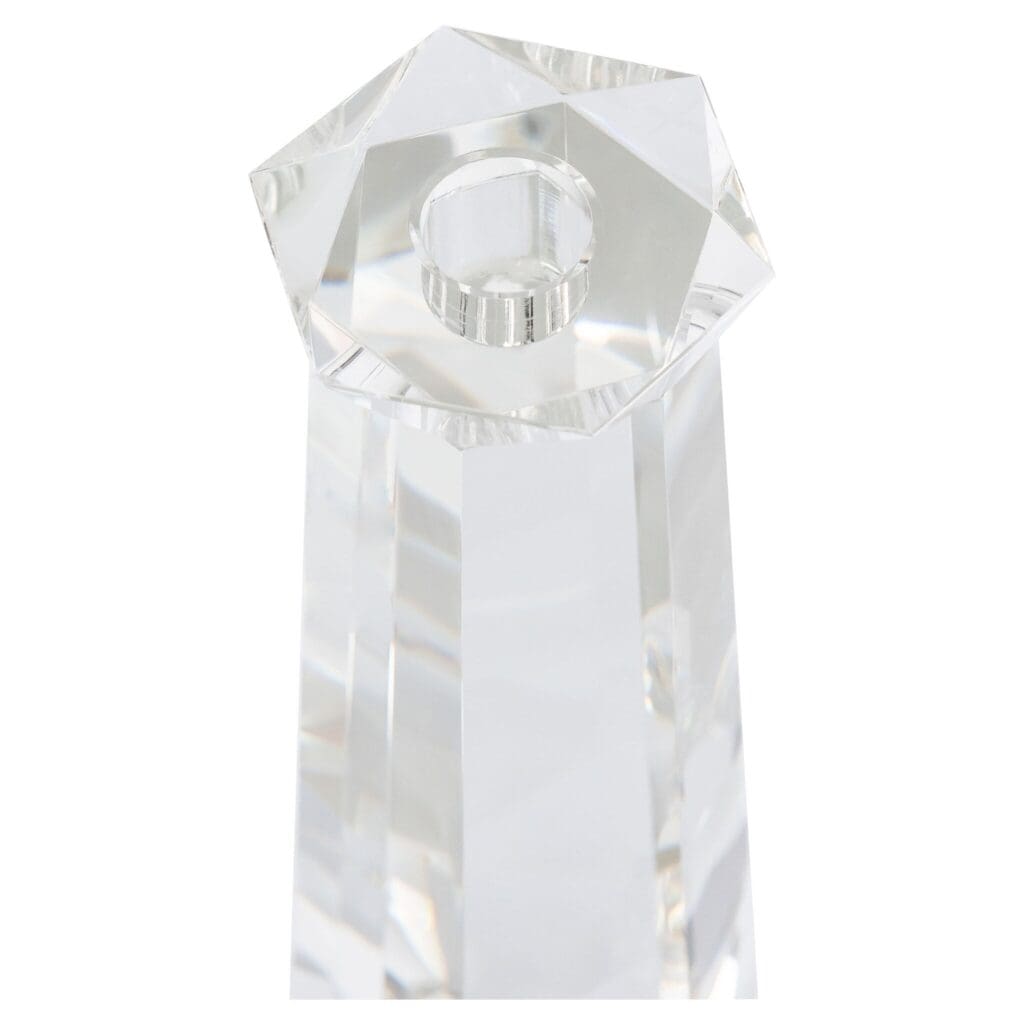 Cyan Design 11764 Faceted Candle Holder - Clear - Tall