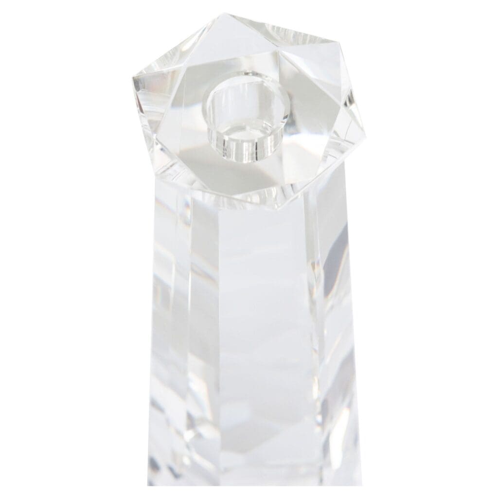 Cyan Design 11764 Faceted Candle Holder - Clear - Tall