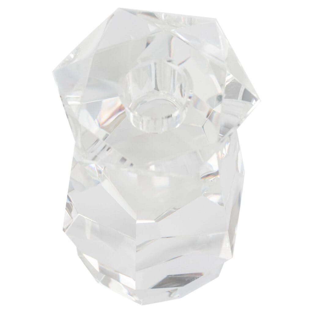 Cyan Design 11765 Faceted Candle Holder - Clear - Short