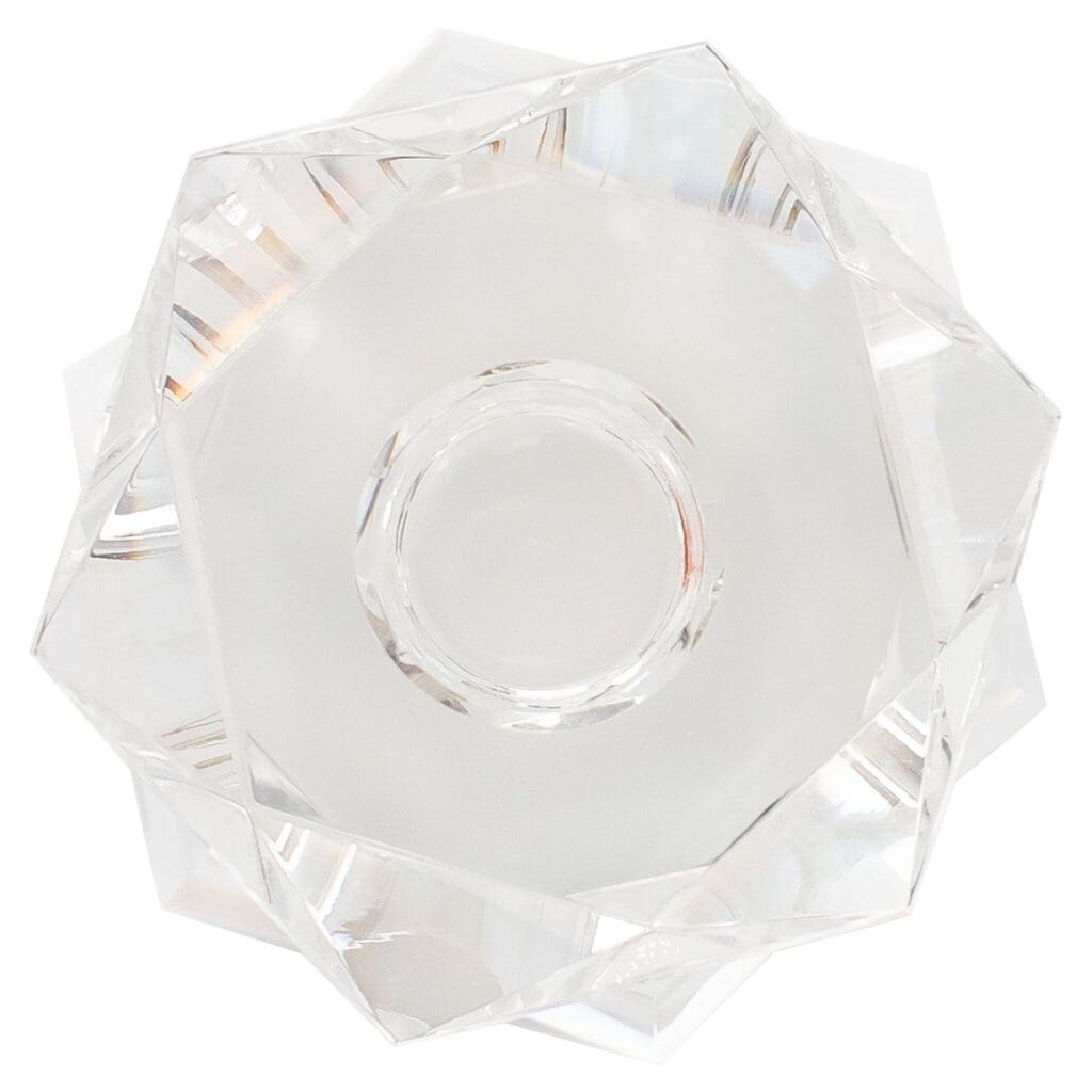 Cyan Design 11765 Faceted Candle Holder - Clear - Short