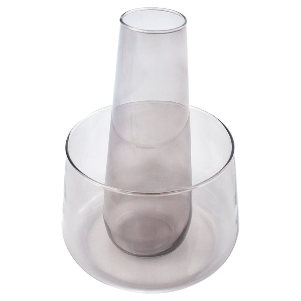 Cyan Design 11766 Serveware Water Drop Carafe & Bowl - Smoked