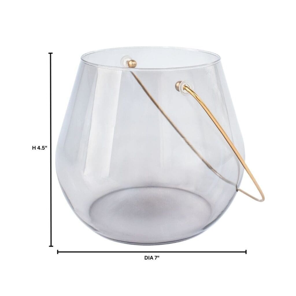 Cyan Design 11768 Water Drop Hurrican - Smoked - Short