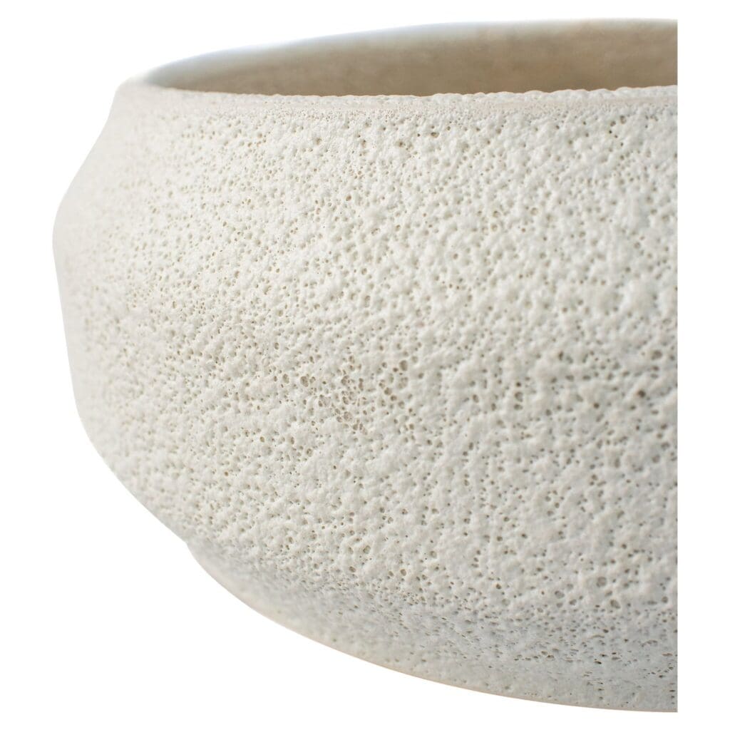 Cyan Design 11778 White onTerra Bowl - Porous White - Large