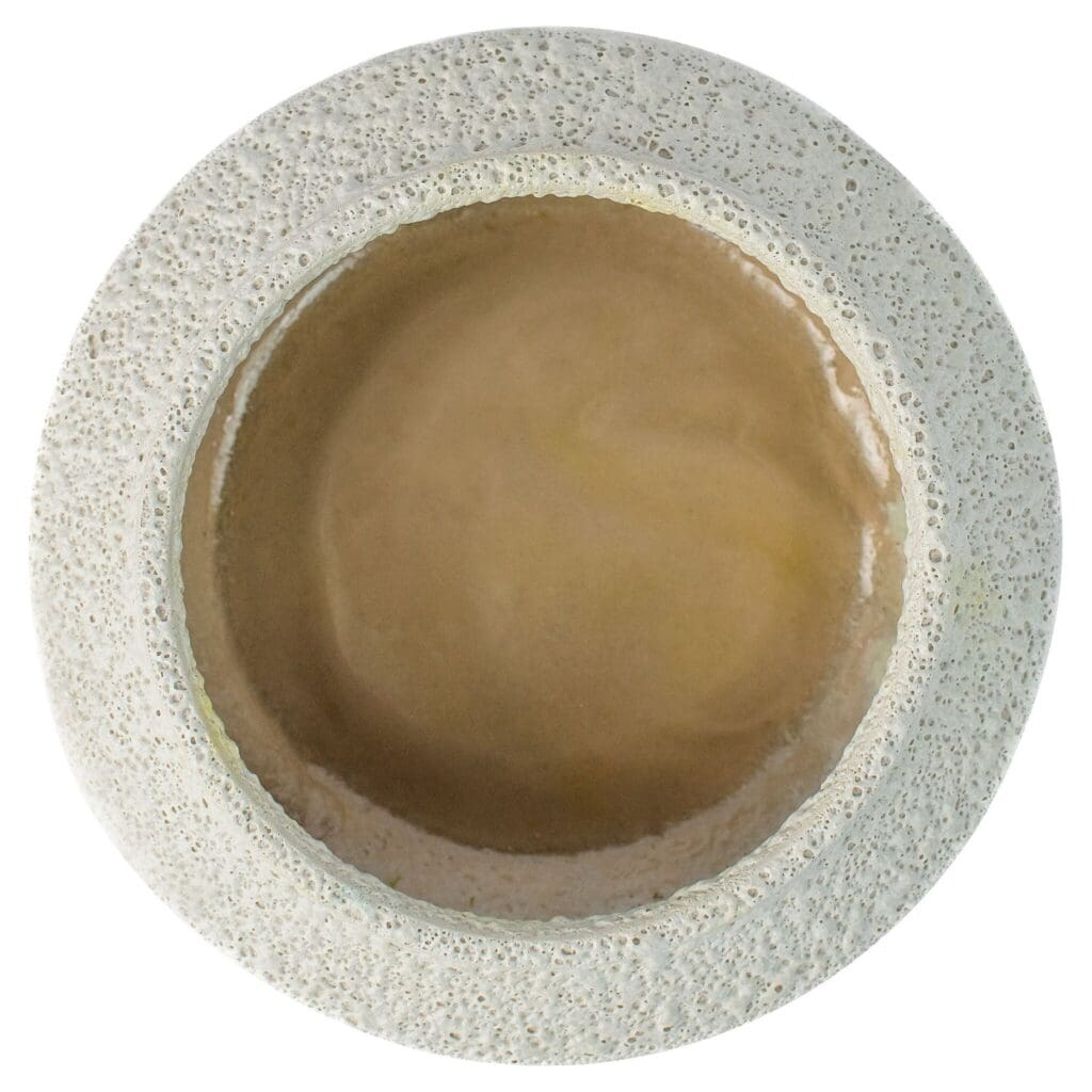 Cyan Design 11779 White on Terra Bowl - Porous White - Low