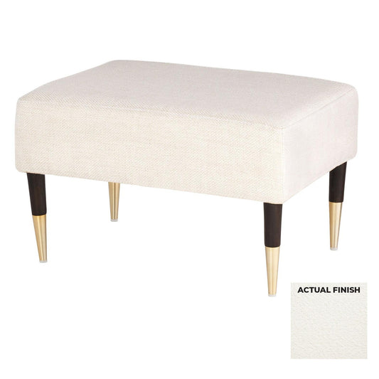 Cyan Design 11785 Oscar Ottoman - G-13239 - Off-White Boucle