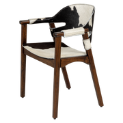 Cyan Design 11811 Boss Chair - L-19013 - Black Hair-On-Hide