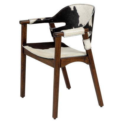 Cyan Design 11811 Boss Chair - L-19013 - Black Hair-On-Hide