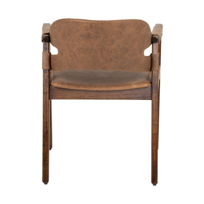 Cyan Design 11813 Boss Chair - L-18051 - Medium Brown Distressed Leather