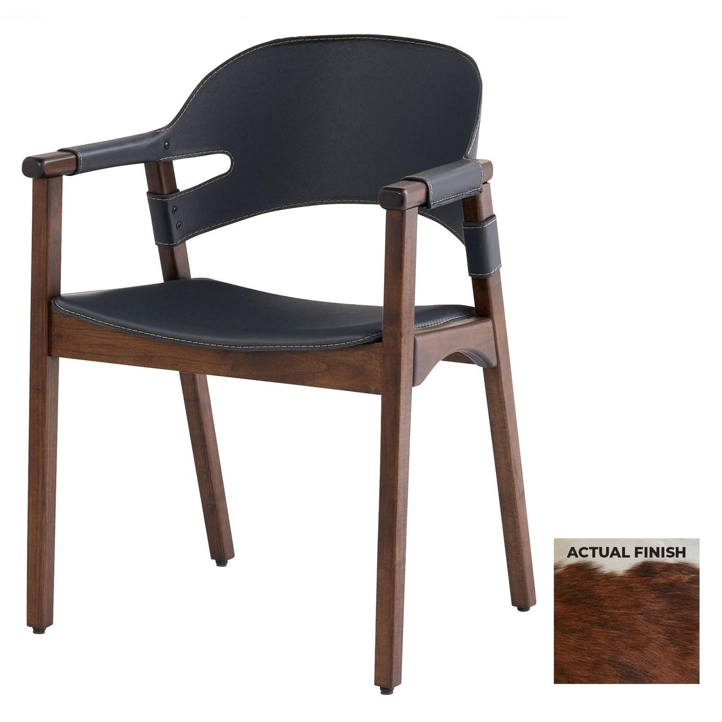 Cyan Design 11815 Boss Chair - L-19014 - Brown Hair-On-Hide