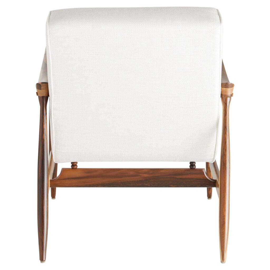 Cyan Design 11817 Oscar Arm Chair - Light Brown and Cream