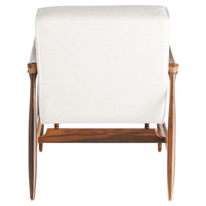 Cyan Design 11817 Oscar Arm Chair - Light Brown and Cream