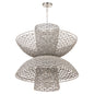 Cyan Design Masasa 11933 Chandelier, UL Damp Rated, Pale Grey | Nickel