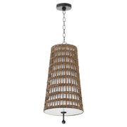 Cyan Design Mindoro 11934 Pendant, UL Damp Rated, Tobacco | Matte Black