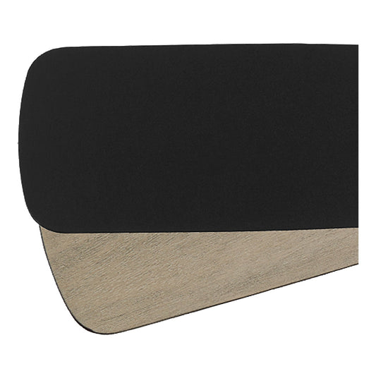 Quorum 3065942121 Fan Blade - Matte Black / Weathered Gray