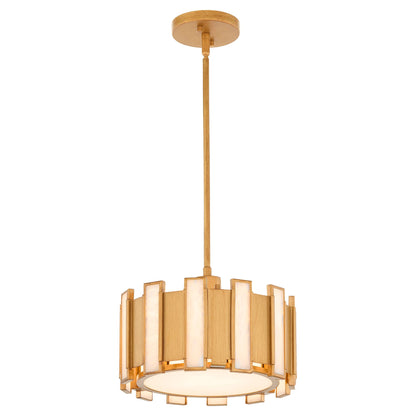 Cyan Design Volterra 11949 Pendant, UL Damp Rated, Aged Brass
