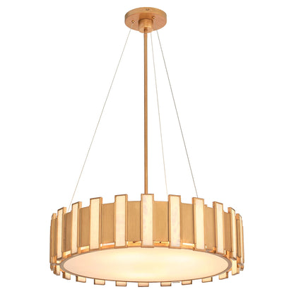 Cyan Design Volterra 11951 Pendant, UL Damp Rated, Aged Brass