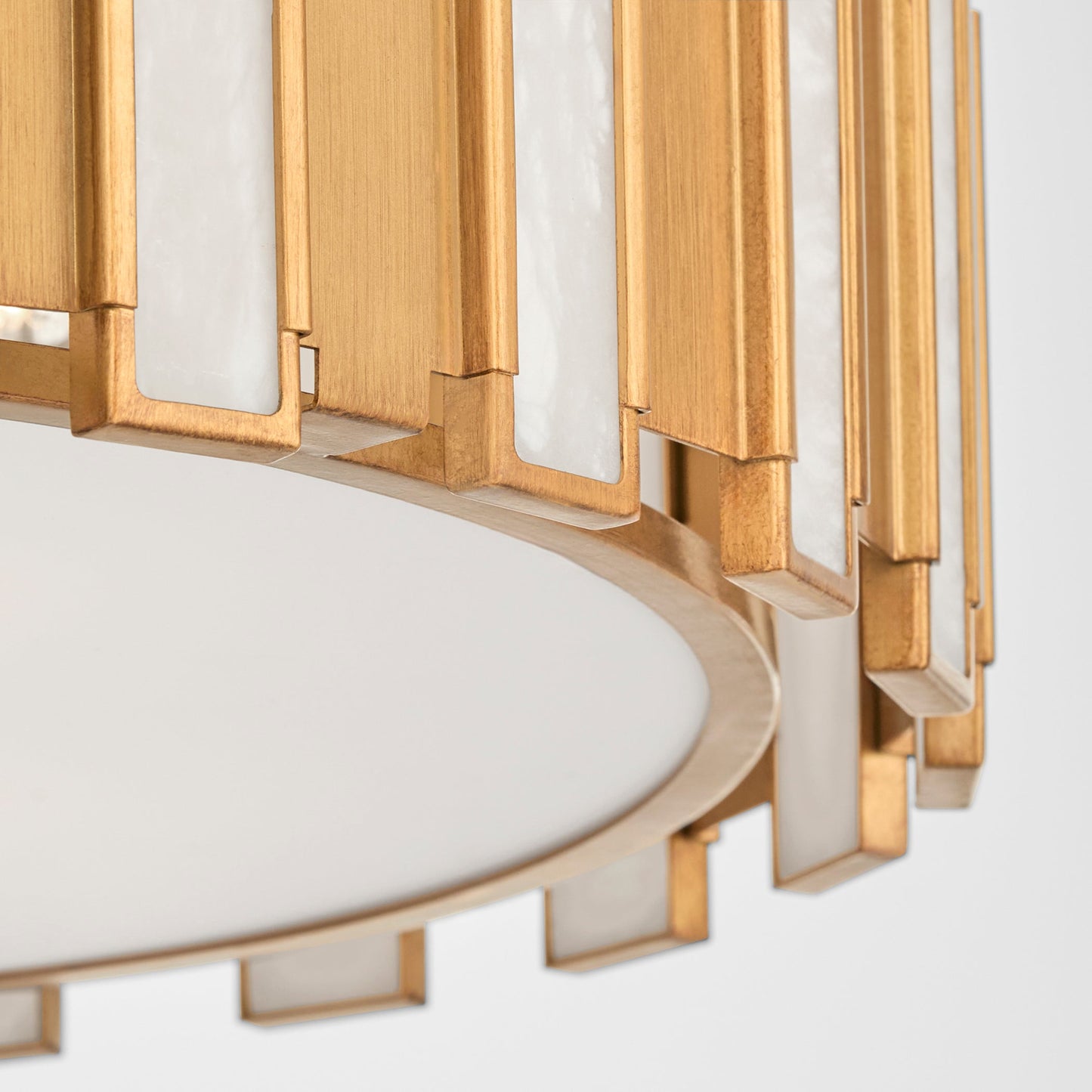 Cyan Design Volterra 11951 Pendant, UL Damp Rated, Aged Brass