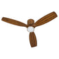 Cyan Design MISTRAL 11956 56 inch Ceiling Fan with LED Light - Walnut, Paulownia Wood Blades