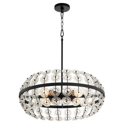 Cyan Design Selena 11957 Pendant, UL Damp Rated, Matte Black