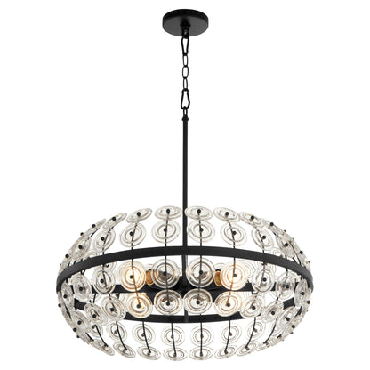 Cyan Design Selena 11957 Pendant, UL Damp Rated, Matte Black
