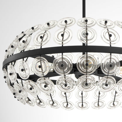 Cyan Design Selena 11957 Pendant, UL Damp Rated, Matte Black