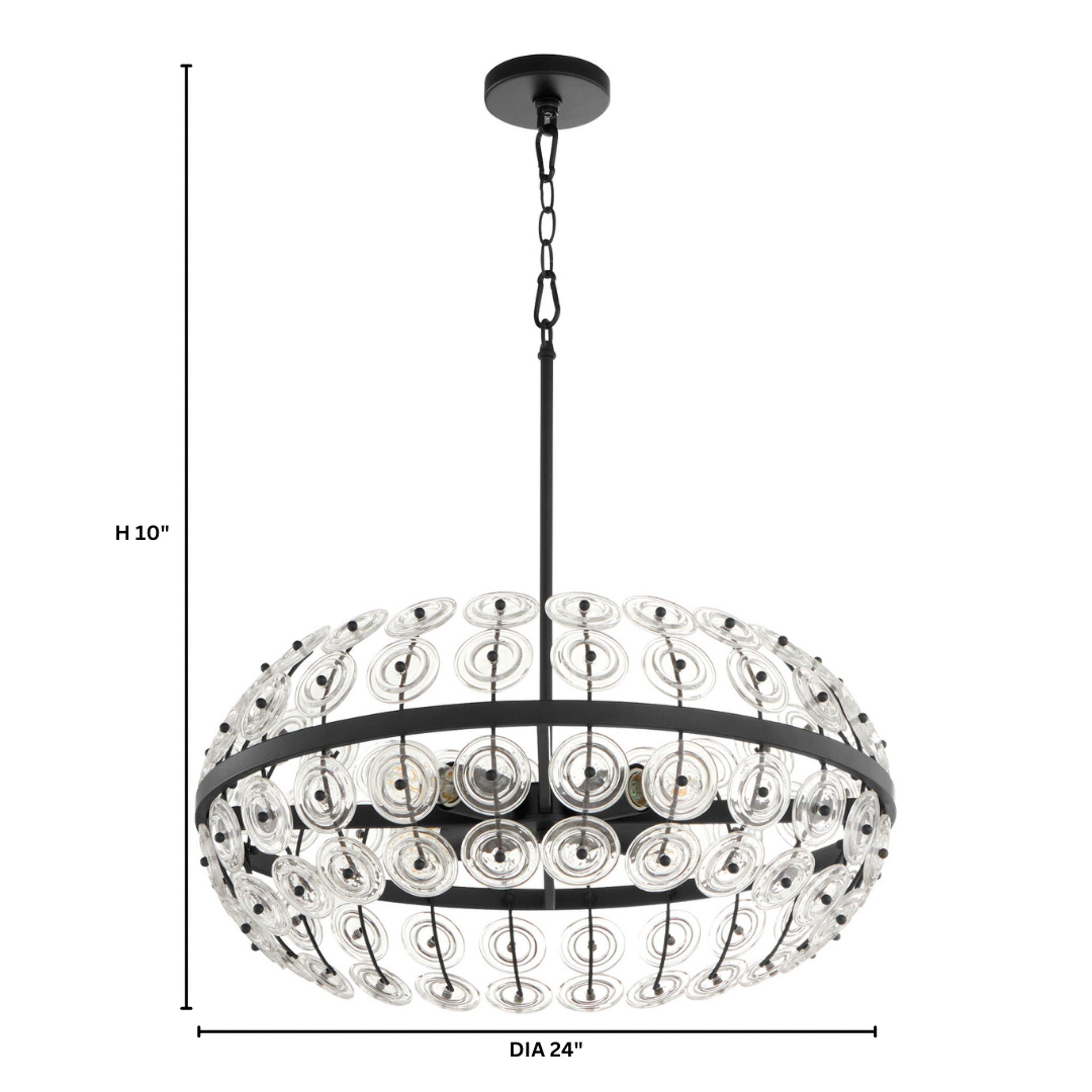 Cyan Design Selena 11957 Pendant, UL Damp Rated, Matte Black