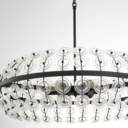 Cyan Design Selena 11958 Pendant, UL Damp Rated, Matte Black
