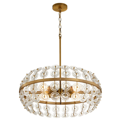 Cyan Design Selena 11959 Pendant, UL Damp Rated, Aged Brass