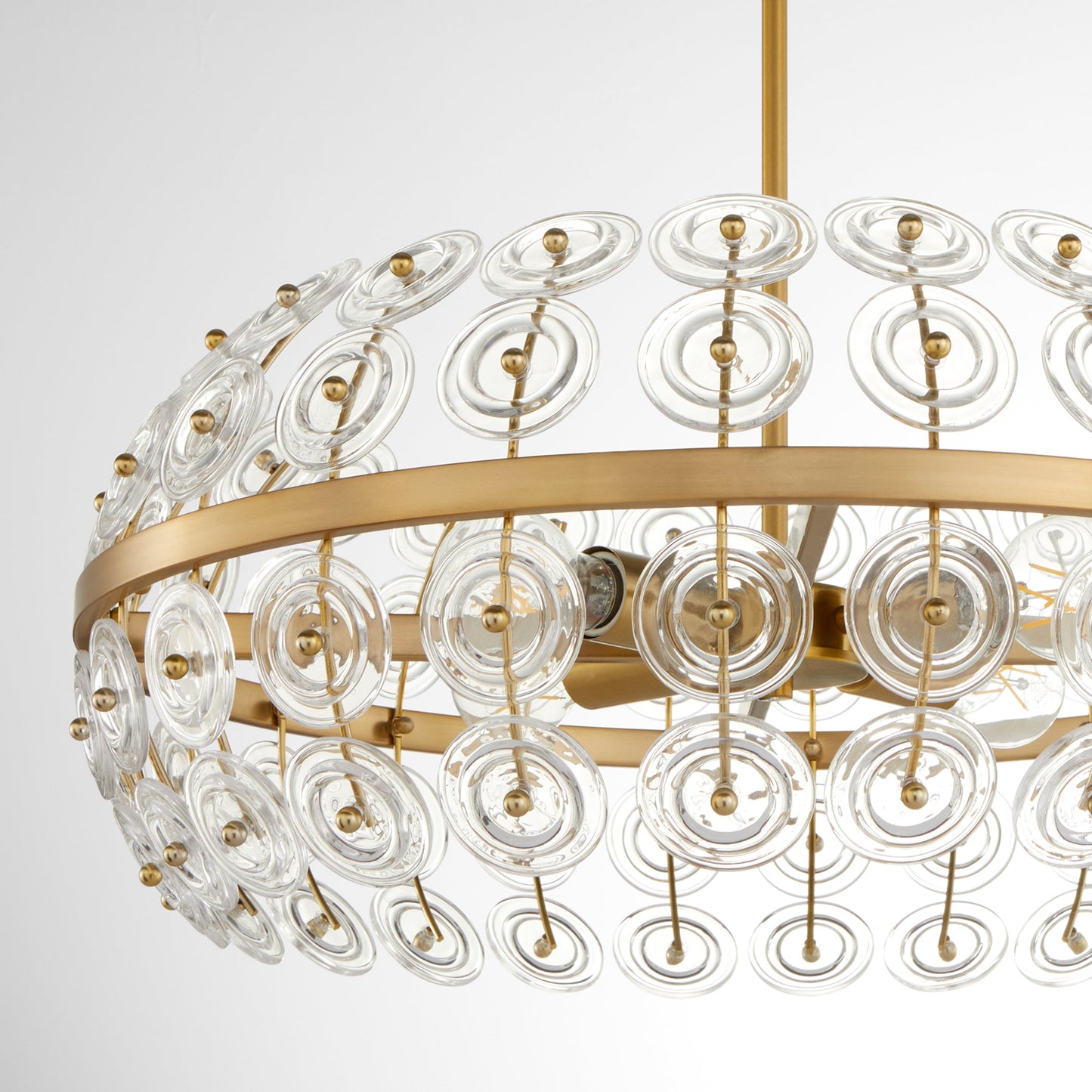 Cyan Design Selena 11959 Pendant, UL Damp Rated, Aged Brass