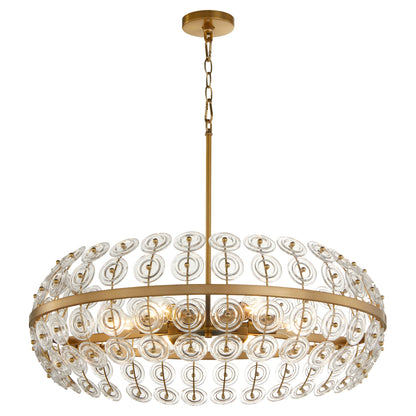 Cyan Design 11960 Pendant, UL Damp Rated, Aged Brass