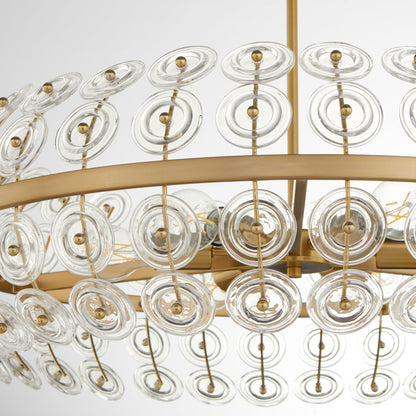 Cyan Design 11960 Pendant, UL Damp Rated, Aged Brass