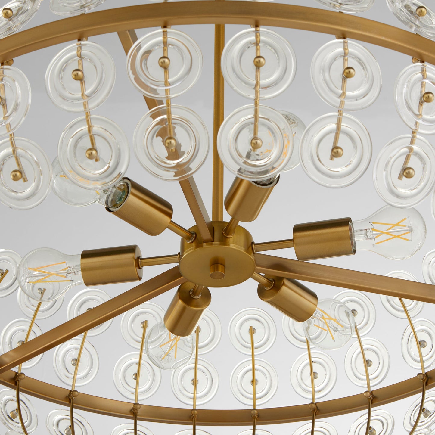 Cyan Design 11960 Pendant, UL Damp Rated, Aged Brass