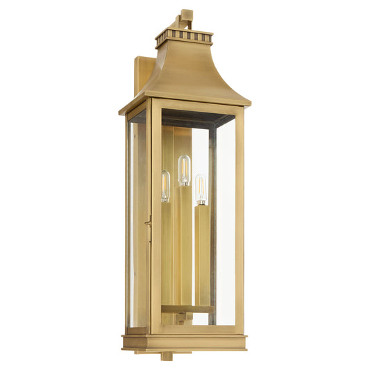 Cyan Design 11991 Wall Sconce, UL Wet Rated, Heritage Brass