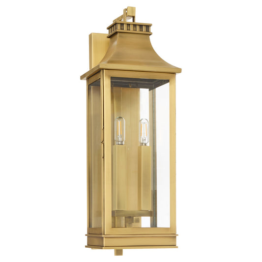 Cyan Design 11992 Wall Sconce, UL Wet Rated, Heritage Brass
