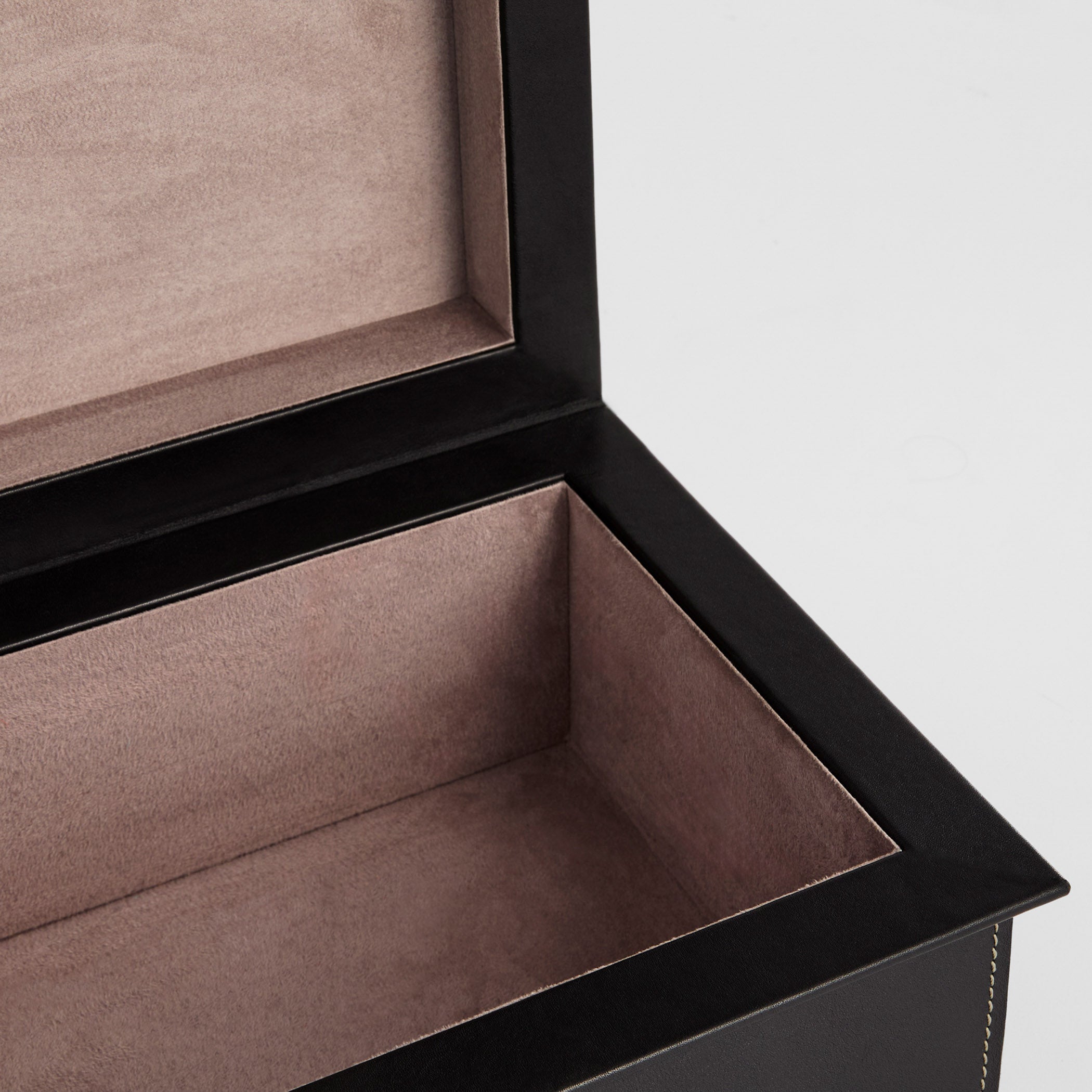 Cyan Design 12004 Container, Antique Brass, Leather, Black | Grey Finish