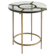 Cyan Design 12005 End Table, Antique Brass