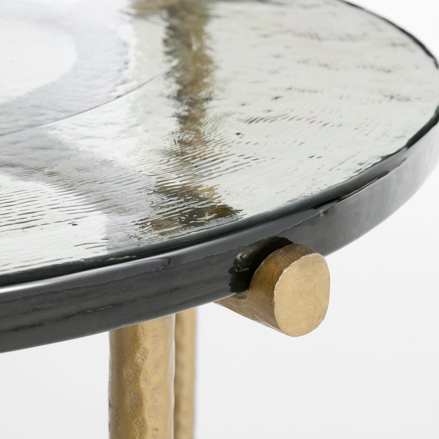 Cyan Design 12005 End Table, Antique Brass