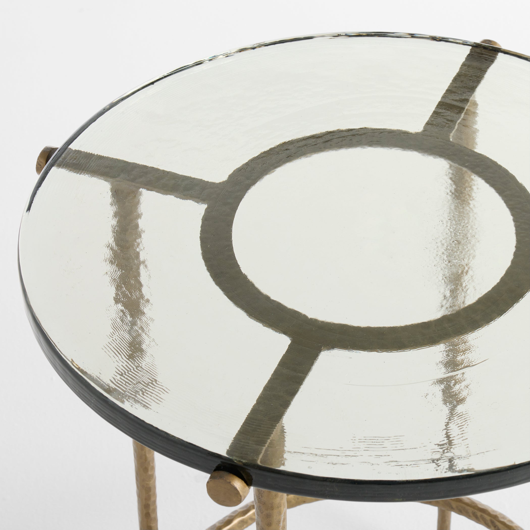 Cyan Design 12005 End Table, Antique Brass