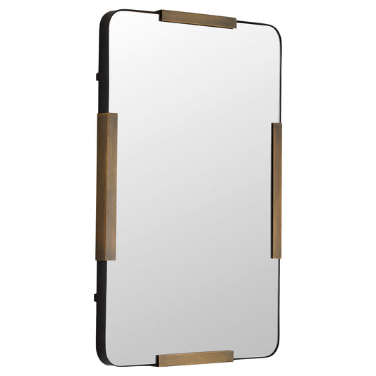 Cyan Design 12008 Speculo Mirror, Mirror Type, Overlapping Metal Details, Antique Brass
