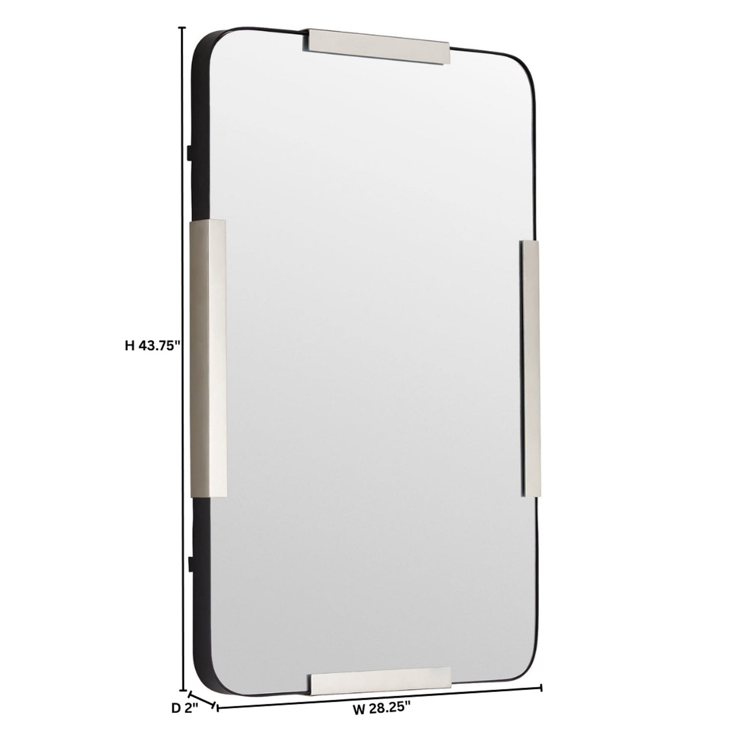 Cyan Design 12009 Mirror, Rectangular, Antique Nickel