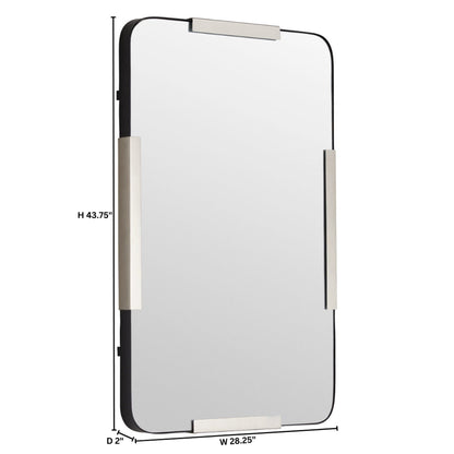Cyan Design 12009 Mirror, Rectangular, Antique Nickel