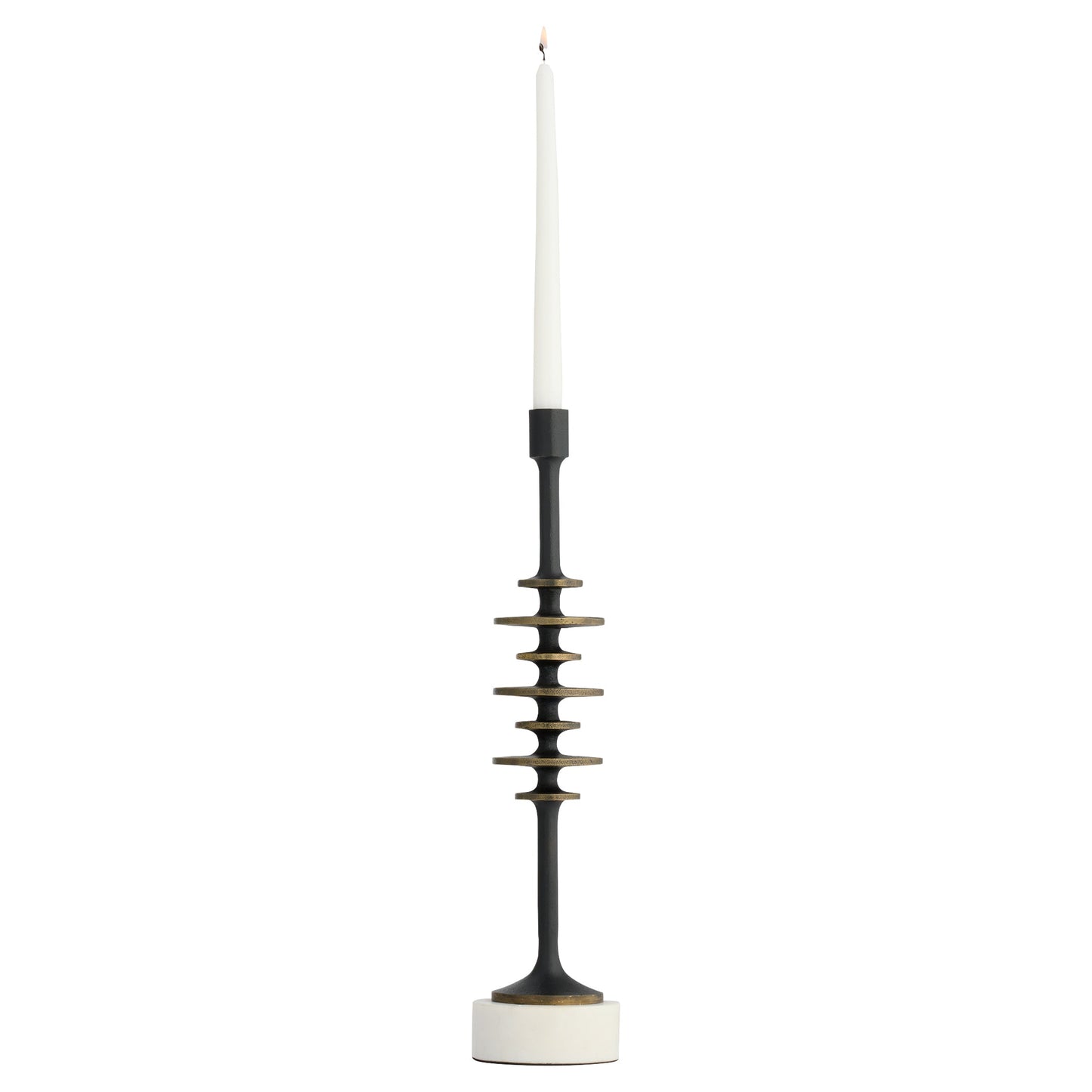 Cyan Design 12011 Candle Holders, UL Listed, Antique Bronze | White | Brass