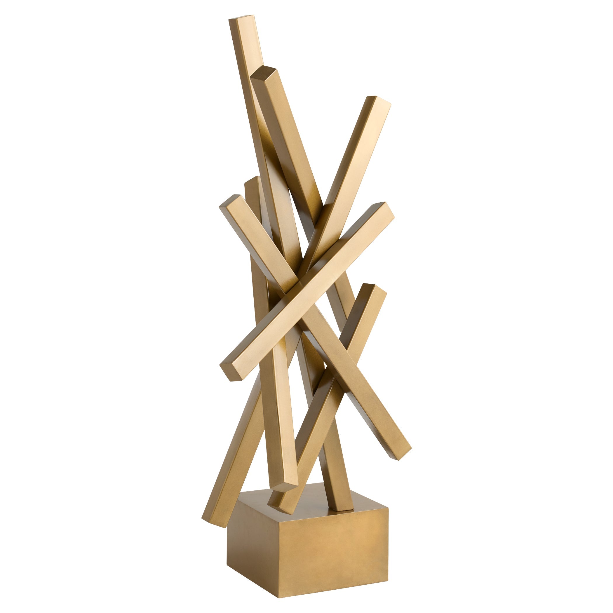 Cyan Design 12016 Stasis Sculpture, Aged Brass