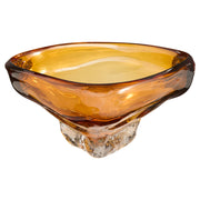 Cyan Design Alistair 12028 Bowl, Amber | Clear