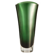 Cyan Design 12029 Vase, Artwork, Emerald Green | Clear